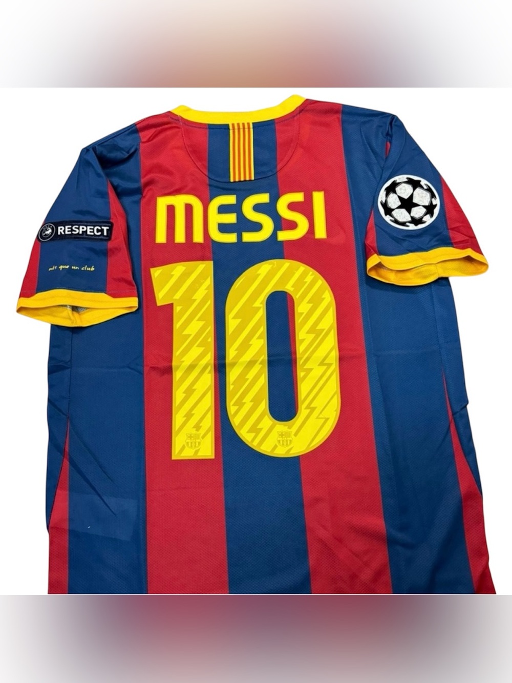 Retro Barcelona 2011 London Messi Soccer Jersey- NWT 💯⚽️🔥